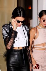 KENDALL JENNER and BELLA HADID Out in New York 04/30/2017