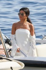 KENDALL JENNER and KOURTNEY KARDASHIAN Leaves Eden Roc Hotel in Antibes 05/23/2017