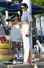 KENDALL JENNER and KOURTNEY KARDASHIAN Out in Antibes 05/23/2017