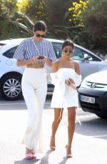 KENDALL JENNER and KOURTNEY KARDASHIAN Out in Antibes 05/23/2017