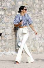 KENDALL JENNER and KOURTNEY KARDASHIAN Out in Antibes 05/23/2017