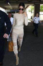 KENDALL JENNER Arrives at Airport in Nice 05/19/2017