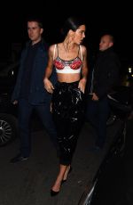 KENDALL JENNER Arrives at Gotham Nightclub in Cannes 05/22/2017