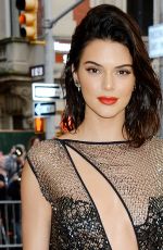 KENDALL JENNER at 2017 MET Gala in New York 05/01/2017
