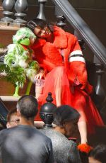 KENDALL JENNER at a Muppets-themed Photoshoot in New York 05/02/2017