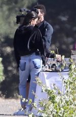 KENDALL JENNER at a Vineyard in Santa Barbara 05/12/2017