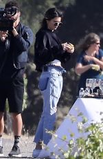 KENDALL JENNER at a Vineyard in Santa Barbara 05/12/2017