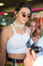 KENDALL JENNER at an Ice Cream Store in Cannes 05/24/2017