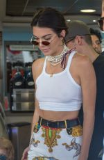 KENDALL JENNER at an Ice Cream Store in Cannes 05/24/2017