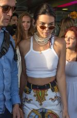 KENDALL JENNER at an Ice Cream Store in Cannes 05/24/2017