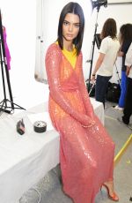 KENDALL JENNER at Fashion for Relief Charity Gala Backstage in Cannes 05/21/2017