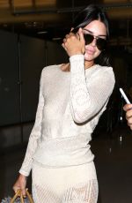 KENDALL JENNER at LAX Airport in Los Angeles 05/18/2017