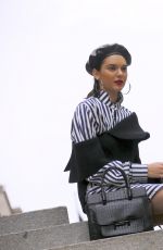 KENDALL JENNER Doing a Photoshoot in Different Locations in New York 05/04/2017