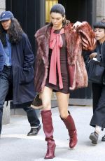 KENDALL JENNER Doing a Photoshoot in Different Locations in New York 05/04/2017