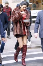 KENDALL JENNER Doing a Photoshoot in Different Locations in New York 05/04/2017