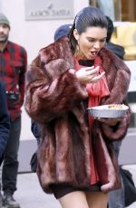 KENDALL JENNER Doing a Photoshoot in Different Locations in New York 05/04/2017