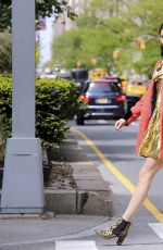 KENDALL JENNER Doing a Photoshoot in Different Locations in New York 05/04/2017
