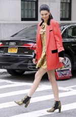 KENDALL JENNER Doing a Photoshoot in Different Locations in New York 05/04/2017