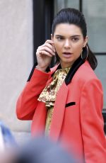 KENDALL JENNER Doing a Photoshoot in Different Locations in New York 05/04/2017