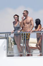 KENDALL JENNER in Bikini with Friends at a Yacht in Cannes 05/23/2017