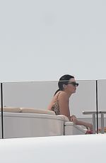 KENDALL JENNER in Swimsuit on a Yacht in Antibes 05/22/2017