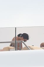 KENDALL JENNER in Swimsuit on a Yacht in Antibes 05/22/2017
