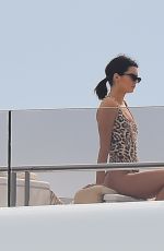 KENDALL JENNER in Swimsuit on a Yacht in Antibes 05/22/2017