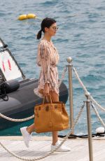 KENDALL JENNER Leaves Eden Roc in Cannes 05/22/2017