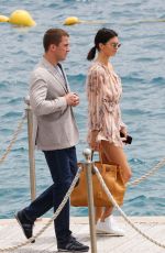 KENDALL JENNER Leaves Eden Roc in Cannes 05/22/2017