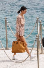 KENDALL JENNER Leaves Eden Roc in Cannes 05/22/2017