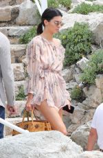 KENDALL JENNER Leaves Eden Roc in Cannes 05/22/2017