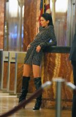 KENDALL JENNER on the Set of a Photoshoot at Chrysler Building in New York 05/04/2017