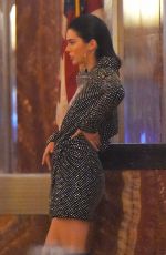 KENDALL JENNER on the Set of a Photoshoot at Chrysler Building in New York 05/04/2017