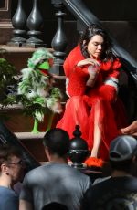 KENDALL JENNER on the Set of a Photoshoot for Love Magazine 05/02/2017