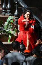 KENDALL JENNER on the Set of a Photoshoot for Love Magazine 05/02/2017