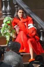 KENDALL JENNER on the Set of a Photoshoot for Love Magazine 05/02/2017