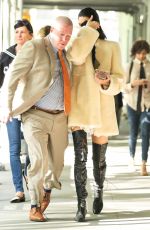 KENDALL JENNER on the Set of a Photoshoot in New York 05/03/2017