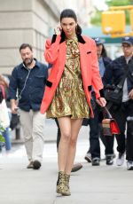 KENDALL JENNER on the Set of a Photoshoot in New York 05/04/2017