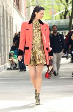 KENDALL JENNER on the Set of a Photoshoot in New York 05/04/2017