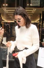 KENDALL JENNER Out Shopping in New York 04/30/2017
