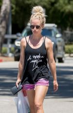 KENDRA WILKINSON in Shorts Out in Los Angeles 04/30/2017