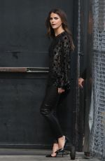 KERI RUSSELL Arrives at Jimmy Kimmel Live in Hollywood 05/30/2017