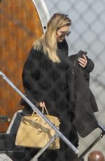 KHLOE KARDASHIAN Landing in a Private Jet in Los Angeles 05/24/2017