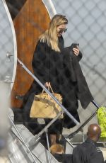 KHLOE KARDASHIAN Landing in a Private Jet in Los Angeles 05/24/2017