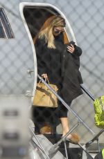 KHLOE KARDASHIAN Landing in a Private Jet in Los Angeles 05/24/2017