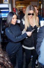 KIM and KHLOE KARDASHIAN at Joe