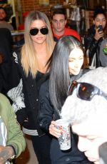 KIM and KHLOE KARDASHIAN at Joe