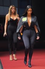 KIM and KHLOE KARDASHIAN Leaves Her Hotel in New York 05/15/2017