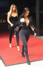KIM and KHLOE KARDASHIAN Leaves Her Hotel in New York 05/15/2017