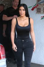 KIM KARDASHIAN Filming KUWTK at Casa Veaga in Los Angeles 05/05/2017